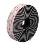 3M SJ3551 Dual Lock Type 400 Reclosable Fastener [black/acrylic adhesive]: 1 in. x 10 ft. (Black) - Image 4
